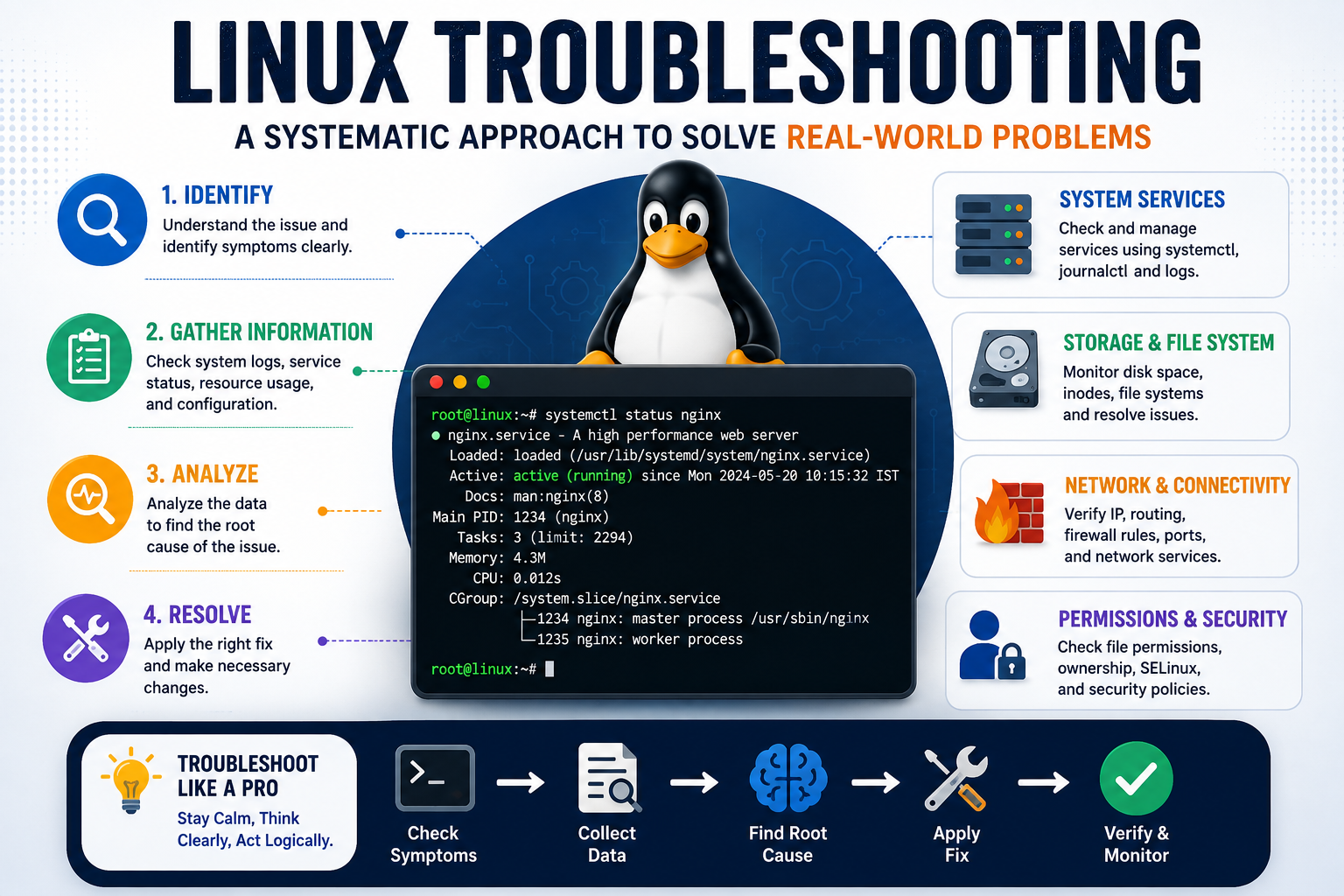 Linux troubleshooting